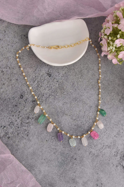 Rachel Multicolour Pearl Necklace